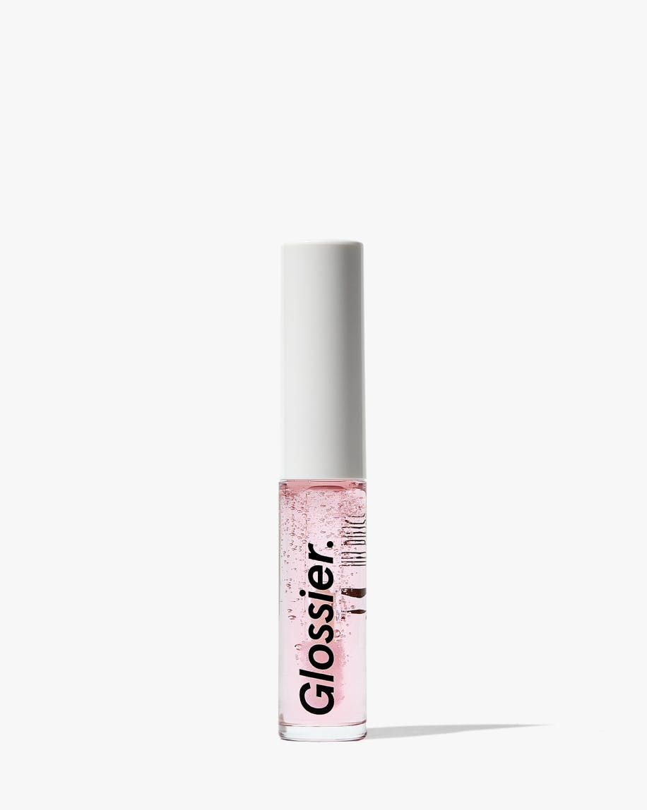 Lip Gloss in Clear against white background.